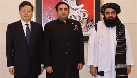 پاک چین افغانستان سہ فریقی مذاکرات .